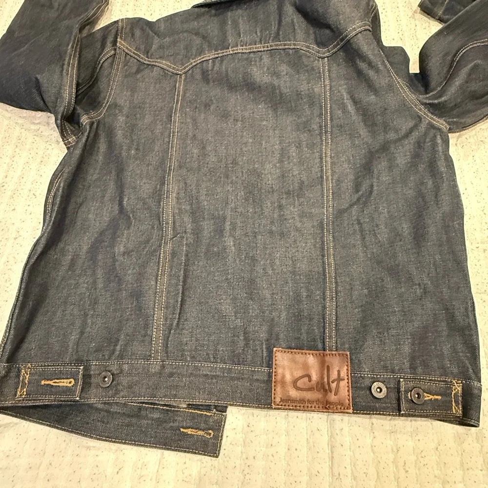 Cult of Individuality Dark Blue Denim Jacket - Picture 7 of 7